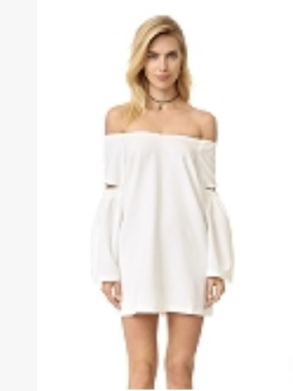 Re:Named Off Shoulder Dress